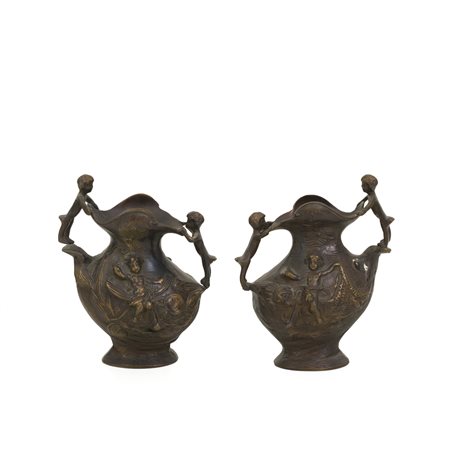 Coppia di brocche, Francia, fine XIX inizio XX secolo