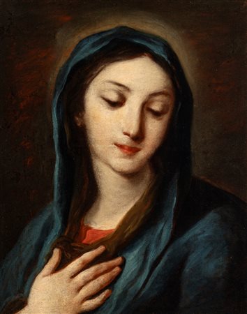 Seguace di Rosalba Carriera - Vergine in preghiera