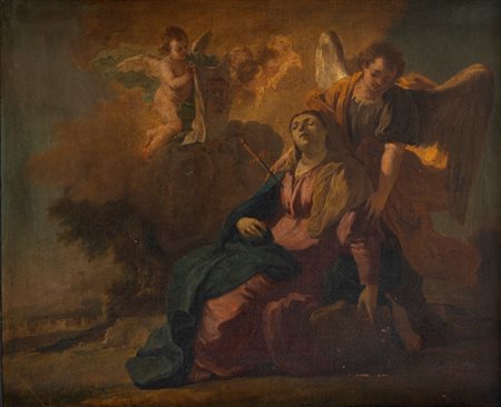 Scuola napoletana, secolo XVIII - Mater dolorosa