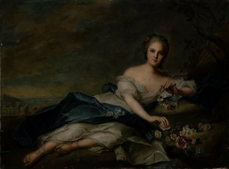 Da Jean-Marc Nattier - Ritratto di Enrichetta di Francia come Flora