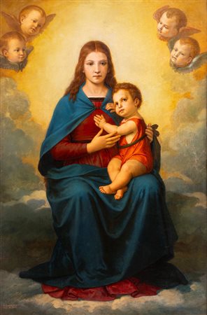 Ferenc Szoldatits - Madonna con Bambino