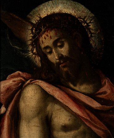 Scuola veneta, secolo XVI - Cristo alla colonna