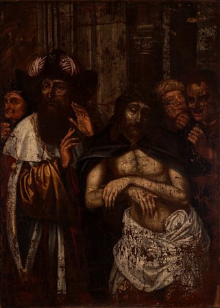 Seguace di Quentin Massys - Ecce Homo