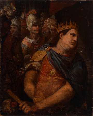 Scuola romana, secolo XVII - Imperatore Vitellio