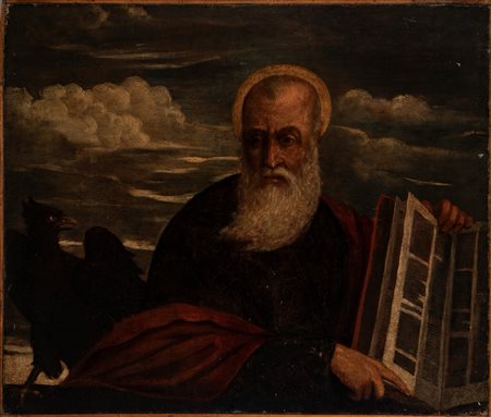Scuola veneta, fine secolo XVI - inizi secolo XVII - San Giovanni Evangelista