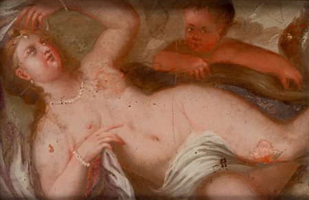 Scuola napoletana, secolo XVIII - Venere e Amorino