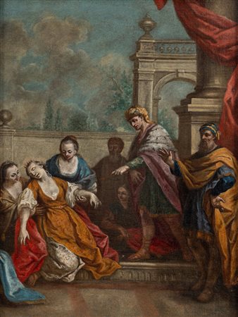 Scuola veneta, secolo XVIII - Ester e Assuero