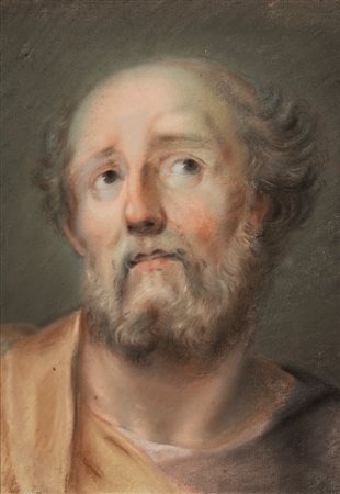 Scuola veneta, secolo XVIII - Testa di apostolo