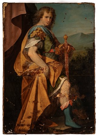 Scuola dell'Italia settentrionale, secolo XVI - Santo guerriero