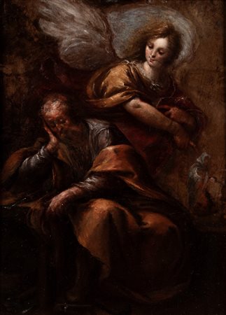 Attribuito a Carlo Francesco Nuvolone (Milano 1609 - 1662)  - Il sogno di Giuseppe