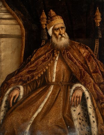 Scuola veneta, secolo XVI - Ritratto del Doge Pasquale Cicogna