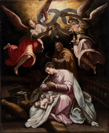 Scuola emiliana, secolo XVI - Natività