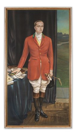 Alberto Martini "Ritratto di Emanuele di Castelbarco" 1925
pastello su carta int