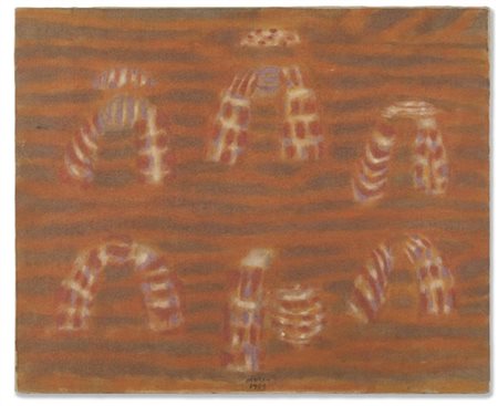 ANTON ZORAN MUSIC "Paysannes des Iles" 1955
olio su tela
cm 82x101
Firmato e dat