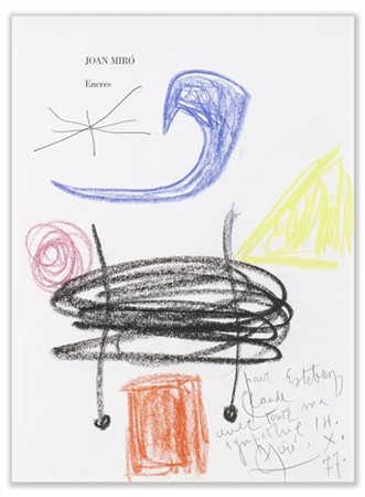 Joan Miró "Senza titolo" 1977
pastello su carta
cm 25,5x18,5
Firmato, datato 14.