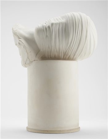Igor Mitoraj "Tybris bianco" 1999
ceramica
cm 44x31x24
Timbrato Imolarte, firmat