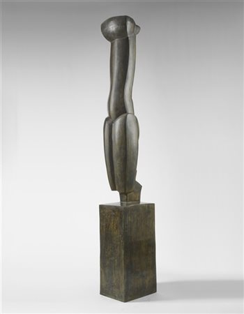Mario Negri "Crisalide (Simulacro)" 1981
bronzo
h cm 176,5
Firmato, siglato e nu