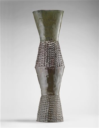 Fausto Melotti "Vaso" 1952 circa
ceramica smaltata policroma
cm 79,4x20x16,5
Fir