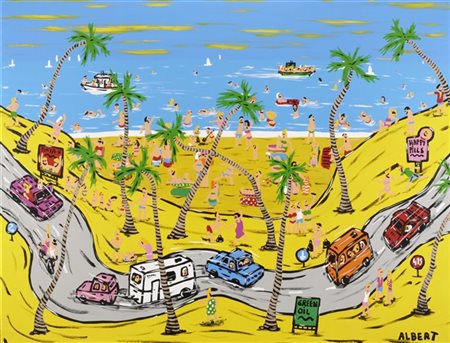 ALBERT WILLEM "Some beach" 2023
acrilico su tela
cm 130x170
Firmato in basso a d