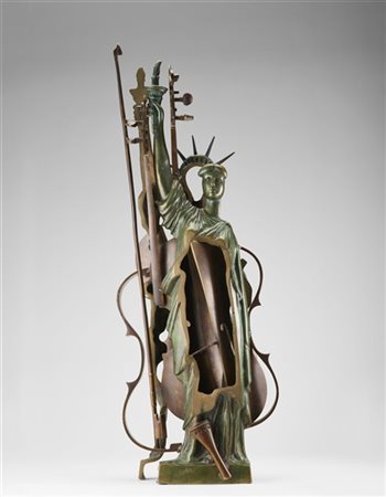 Arman "Liberté Musicale" 1986
scultura in bronzo
cm 78x32x15
Firmata e numerata