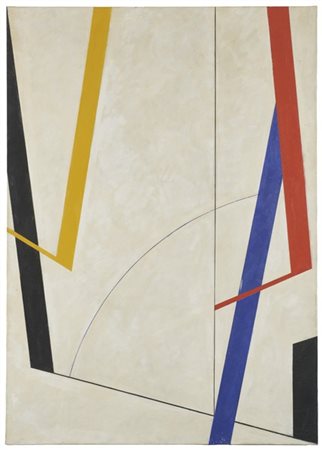 Gianfranco Pardi "Diagonale" 1981
acrilico su tela
cm 140,5x100
Firmato, titolat