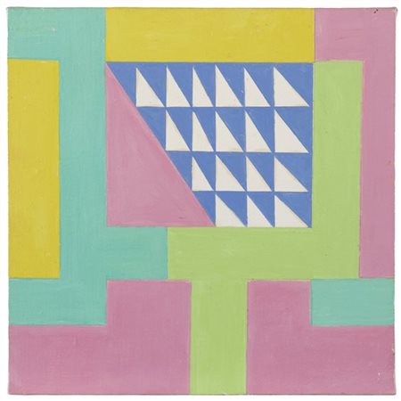 LIA DREI "Utopia n. 3" 2001
olio e tecnica mista su tela su compensato
cm 30x30