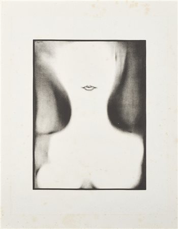 Alberto Martini "La bocca" 1915
litografia
cm 56x44
Firmata e datata 1915 in las