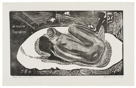 PAUL GAUGUIN "Manao Tupapau. Elle pense au revenant. L'esprit des morts veille"