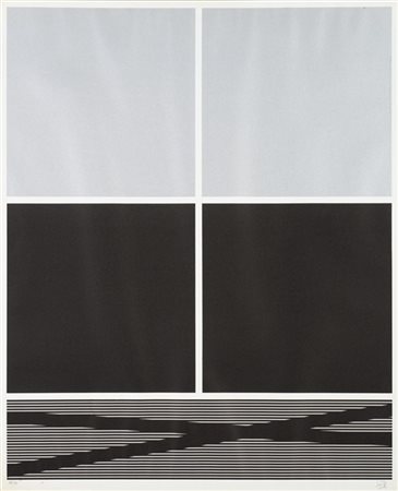 JESUS RAFAEL SOTO "Senza titolo" 
litografia a colori
cm 72,5x59
Firmata e numer