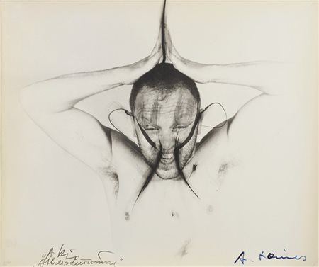 Arnulf Rainer "Ätherschwumm" 1972
stampa alla gelatina ai sali d'argento
cm 50,6
