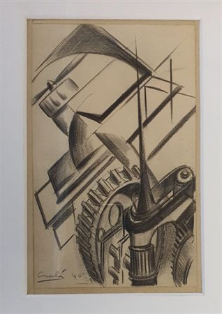 Tullio Crali “Meccanica Aerea” 1940
