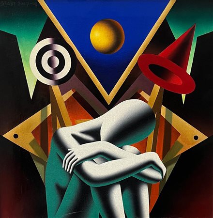 Mark Kostabi “Sentient Confusion” 2007-2008