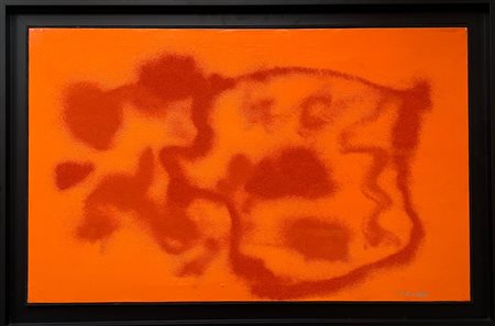 Giulio Turcato “Cangiante arancio” 1971