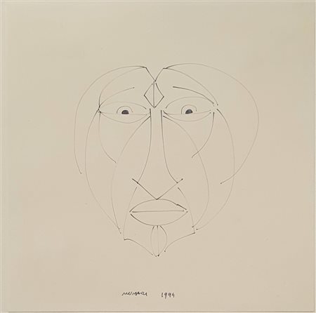 Bruno Munari “Autoritratto” 1994