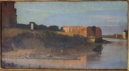 Guglielmo Ciardi “Dintorni di Roma” 