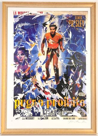 Mimmo Rotella “Pugno proibito”