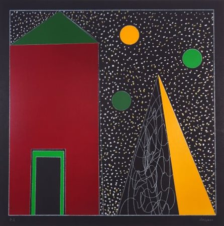 Franco Angeli “Senza titolo” 1984-88