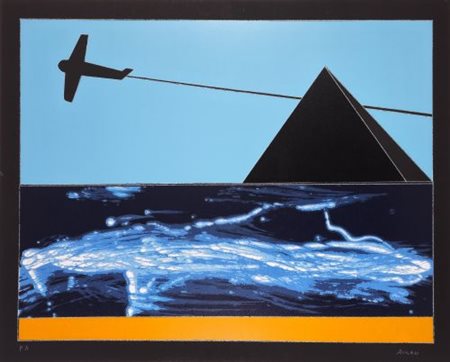 Franco Angeli “Senza titolo” 1984-88