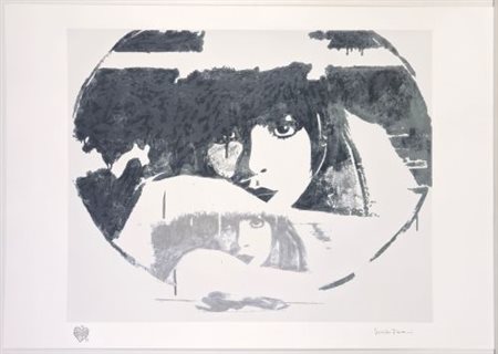 Giosetta Fioroni “Doppio liberty grey”