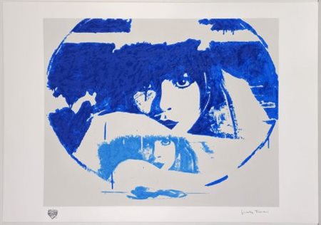 Giosetta Fioroni “Doppio liberty blu”