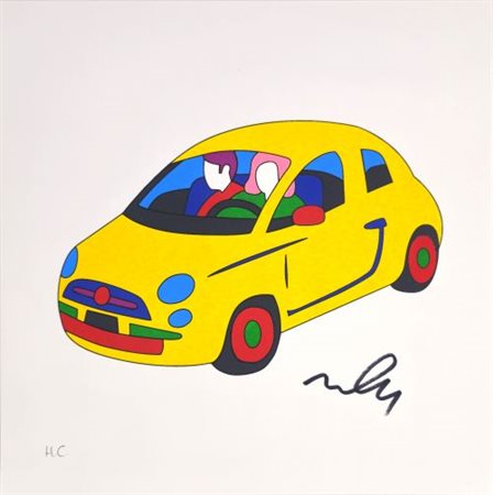 Marco Lodola “500 gialla”