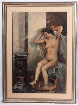  
Nudo di donna 1992
Olio su tela 90 x 60 cm