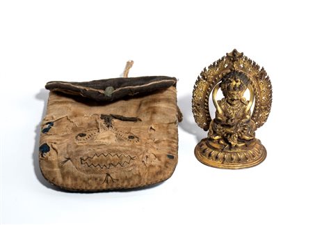 
Figura di Mahakala, Cina Inizio XX secolo
 Altezza mm 104