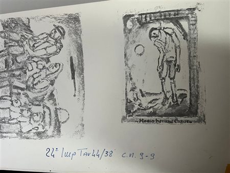 Collezione di 20 prove di stampa pre-litografiche dopo Georges Rouault e Joan Miró