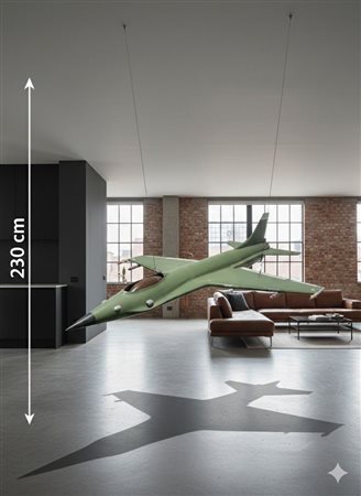 Modello di aereo militare da collezione - Pezzo d'esposizione di grande formato ispirato al B-1 Lancer CM 190