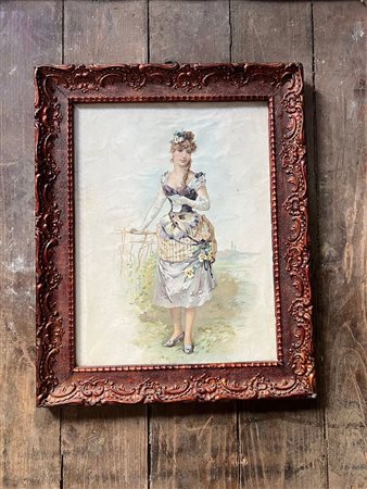 Lotto di piccole opere d'arte e miniature di scuola italiana dei secoli XIX e XX