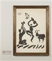Pablo Picasso, Joueur de Flûte et Faunes (The Shepherd’s Dance), 1959
