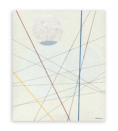 LUIGI VERONESI (1908-1998) - Senza Titolo, 1987