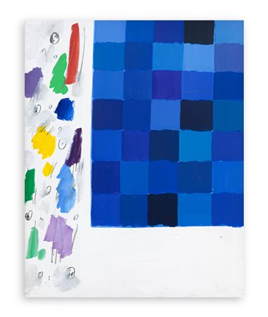 ENNIO FINZI (1931-2024) - Doppio colore, 1982