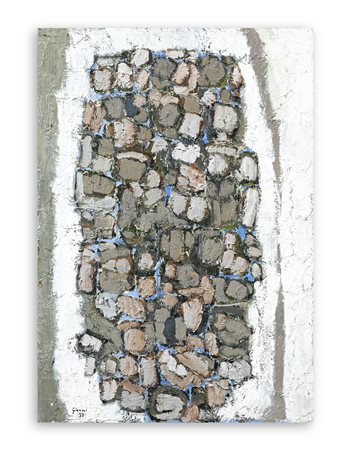 PIERO GIUNNI (1912-2000) - Fra spalle di calce, 1993